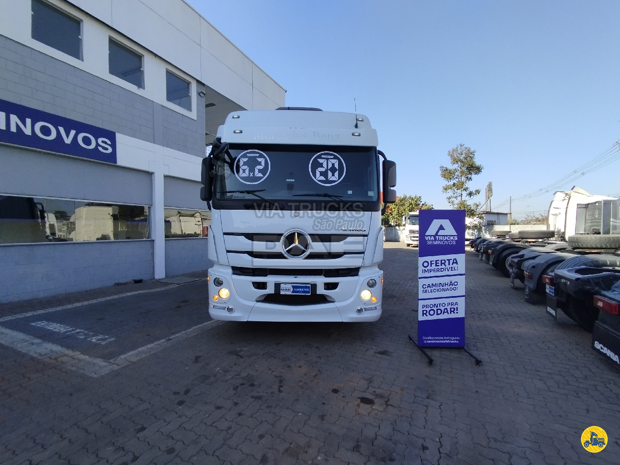 CAMINHAO MERCEDES-BENZ MB 2546 Cavalo Mecânico Cavalo 6x2 Via Trucks - DAF - Guarulhos-SP GUARULHOS SÃO PAULO SP